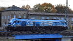 RTB CARGO GmbH, Dren [D] mit der geleasten ELP Euro9000 Lok  2019 306-0  [NVR-Nummer: 90 80 2019 306-0 D-ELP] stand in Bereitschaft am 15.10.25 Hhe Bahnhof Frankfurt/Oder.