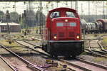 BR 212 034-3 D-DBFWD beim Rangieren Mainz-Bischofsheim.