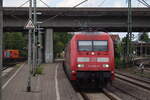 BR 101 056-0 von DB Fernverkehr als Intercity 2375 nach Stuttgart HBF am Bahnhof Hamburg Harburg am 31.5.2025