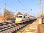 BR 402 ??? als (ICE 535 Oldenburg(Oldb)Hbf -> Mnchen Hbf) durch Dedensen-Gmmer Richtung Hannover.