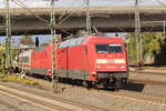 BR 101 068-5 + 101 094-1 als (IC 2311/2313 Dagebll/Westerland(Sylt) -> Kln Hbf) bei der Durchfahrt HH-Harburg.