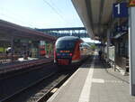 642 148 der Kurhessenbahn als RB 97 aus Brilon Wald in Marburg (Lahn).