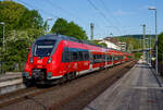 Zwei gekuppelten Bombardier Talent 2, vorne der vierteilige 442 261 / 761 und der fnfteilige 442 701 / 301 am 02 Mai 2025, als RE 9 - Rhein Sieg Express (RSX) Siegen – Kln - Aachen,