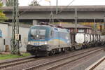 BR 182 911-8 D-EVB mit KLV-Zug durch HH-Harburg Richtung Maschen.