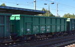 Starkenberger Gterlogistik GmbH, Starkenberg [D] mit einem ihrer Drehgestell-Hochbordwagen von der ON Rail GmbH gemietet mit der Nr.
