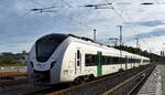 Mitteldeutsche Regiobahn fr den Verkehrsverbund Mittelsachsen GmbH mit den zwei Coradia Continental 2 Triebzgen  1440 840  (NVR:   94 80 1440 840-5 D-BOBy..... ) +  1440 332  (NVR: