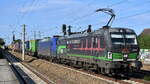 TX Logistik AG, Troisdorf [D] mit der geleasten ELL Vectron  193 274  [NVR-Nummer: 91 80 6193 274-8 D-ELOC] + der geleasten BRLL Lok  185 503-0  [NVR-Nummer: 91 80 6185 503-0 D-BRLL] und KLV-Zug am