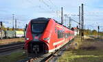 DB Regio AG - Region Nordost, Fahrzeugnutzer: Regionalbereich Berlin/Brandenburg, Potsdam mit ihrem Mireo  463 603  (NVR:  94 80 0463 603-1 D-DB..... ) als RB 43 aus Falkenberg (Elster) am 29.10.25