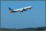 Die A321-251NX G-SUNJ von Jet2holidays ist erst seit einem Jahr im Einsatz.
