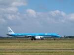 PH-NXC KLM Cityhopper Embraer 195-E2 Erstflug dieses Flugzeugs war am 25-03-2021.