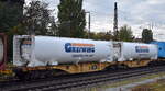Polnischer Gelenk-Containertragwagen vom Einsteller CLIP Intermodal sp.