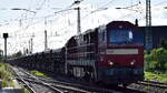 CLR - Cargo Logistik Rail-Service GmbH, Barleben-Ebendorf [D] mit ihrer MaK G 2000-3 BB [NVR-Nummer: 92 80 1272 204-9 D-CLR] und einem Ganzzug Schttgutkippwagen der Fa.