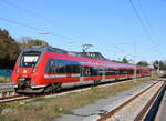 442 846 stand als S1(Warnemnde-Rostock)in Warnemnde.18.10.2025