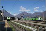 Trenord ETR 421  Rock  in Domodossola - das Bild zeigt wie  eintnig  das Betriebsgeschehen in diesem herrlichen Grenzbahnhof geworden ist.