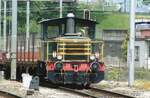 D 214 4318 steht am 19 Mai 2006 in Domodossola abgestellt.
