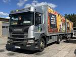 Scania Khl-Hngerzug in Nossentiner Htte.