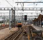 Die SNCF BB 26159  Sybic  (91 87 0026 159-x F-SNCF) erreicht am 14 Juni 2013, mit dem Eurocity EC 90 „Vauban“ (Chur – Z�rich – Basel – Stra�burg –