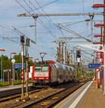 Die CFL 4019 (91 82 000 4019-7 L-CFL) erreicht mit einem Doppelstockzug, als RB von Luxembourg (Luxemburg Stadt / L�tzebuerg) �ber Esch-sur-Alzette (Esch an der Alzette) nach Rondange