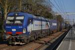 GTS 193 491 durchfahrt Tilburg Universiteit mit ein GTS-KLV aus Bolopgna Interporto am 18 M�rz 2026.