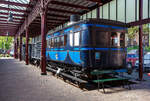 Der knigliche Salonwagen HSM Sr 1 (Replikat) am 29 April 2025 im Het Spoorwegmuseum (bis 2005 NSM - Nederlands Spoorwegmuseum / Niederlndischen Eisenbahnmuseum) in Utrecht im ehemaligen