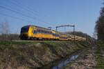 NS 7616 nach Roosendaal als IC durcheilt am 18 M�rz 2026 Tilburg Oude Warande.