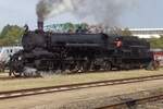 SEK 310.23 nimmt Teil and der -richtigen- GRand Prix von UNgarn, der Wettrennen zwischen Dampfloks ins Vasuttrteneti Park (Eisenbahnhistorisches Museumspark) in Budapest am 8 September