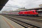Am 26 Augustus 2021 treft BB 2016 021 samt RE nach Wien Hbf in BRatislava hl.st.