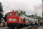 BB Verschiebelok 2067 026 ist am 30 mai 2004 anwesend beim Bahnhofsfest  40 Jahre GEG  in Salzburg-Itzling.