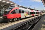 Am 31 Mai 2015 steht BB 4124 022 'PANNONIABAHN   in Wiener Neustadt.
