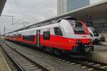 BB CityJet 4744 051 steht an grauen 28 Augustus 2021 in Linz Hbf.