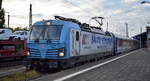 PKP Intercity spłka z o.o., Warszawa [PL] mit der geleasten Cargounit Vectron  5370 092-6 , Name:  Hania  [NVR-Nummer: 91 51 5370 092-6 PL-ID] mit dem EC 247 nach Warszawa Wschodnia am