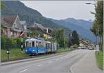 Les chemin de fer disparus - Die verschwundenen Bahnen (Tramway de Lausanne 1896 - 1964)   Mit dem in Blonay eintreffenden Zug 2804 erffnet der Tramway de Lausanne Ce 2/3 das diesjhrige