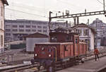 Ee 931 (Ee 3/3 II): Die Zweisystemlok (Wechselstrom SNCF 25 kV 50 Hz / SBB 15 kV 16,7 Hz) 16501-16506 wurden 1957/58 gebaut fr Rangierdienst in Basel SBB, der auf der Nordseite in die Anlagen