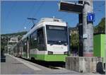 Nach einer kurzen Wendezeit in Neuchtel Place Pury Littorail wird der TransN Be 4/8 32 als Regionalzug R 15 5680 wieder nach Boudry Littorail zurckfahren.