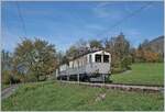  La DER de la Saison!  (Saisonabschlussfeier der Blonay-Chamby Bahn 2024) - Der als LLB ABFe 2/4 N 10 angeschriebene BCFeh 4/4 der Blonay-Chamby Bahn ist mit seiner stilreinen LLB Garnitur