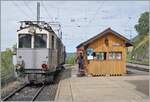 Les chemins de fer disparus - Die verschwundenen Bahnen (LLB 1915 - 1967) Der Leuk Leukerbad Bahn (LLB) Triebwagen mit der Anschrift ABFe 2/4 N 10 der Blonay Chamby Bahn ist besorgte auch eine