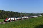 2025-04-30.SBB CFF FFS Chem la Comba Puidoux  Automotrice  deux tages Bombardier Twindexx  RABe 502 207  Stadt Bern  en UM 502     la photo vous intresse merci de me contacter 
