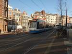 GVBA Strassenbahn 2060 Nieuwezijds Voorburgwal, Amsterdam 17-02-2025.
