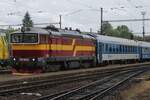 Ceske Drahy 754 043 treft mit der REychlyk aus Brno hl.n.
