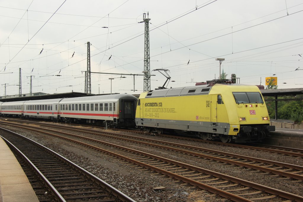 101 013-1 am 27.06.2012 in Dortmund Hbf