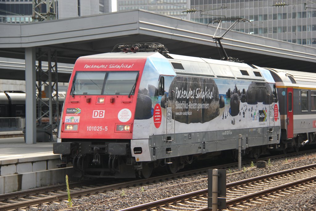 101 025-5  in Essen Hbf am 08.07.2012