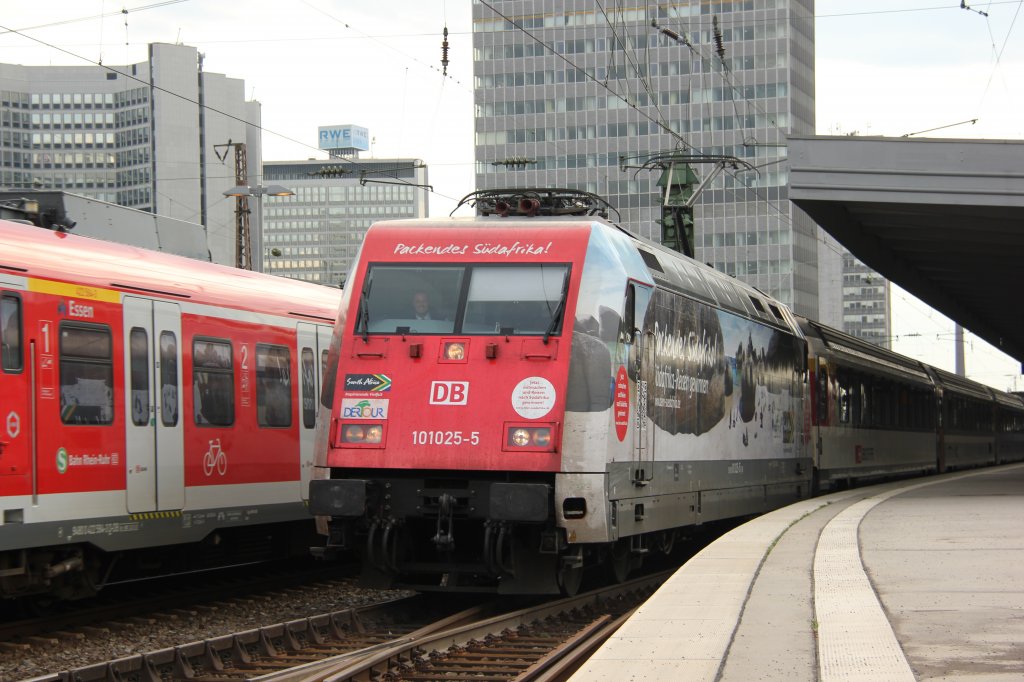 101 025-5 in Essen Hbf am 06.07.2012