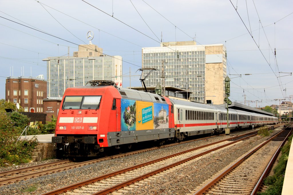 101 037-0 am 23.09.2012 in Essen Hbf