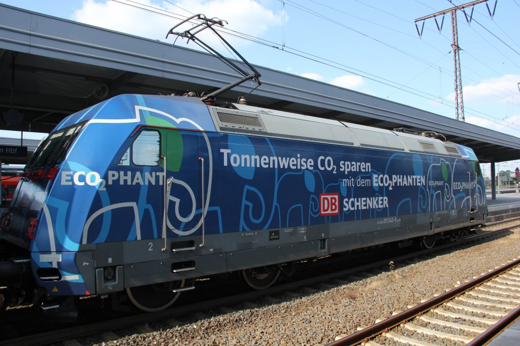 101 042-0 in Essen Hbf am 22.07.2012