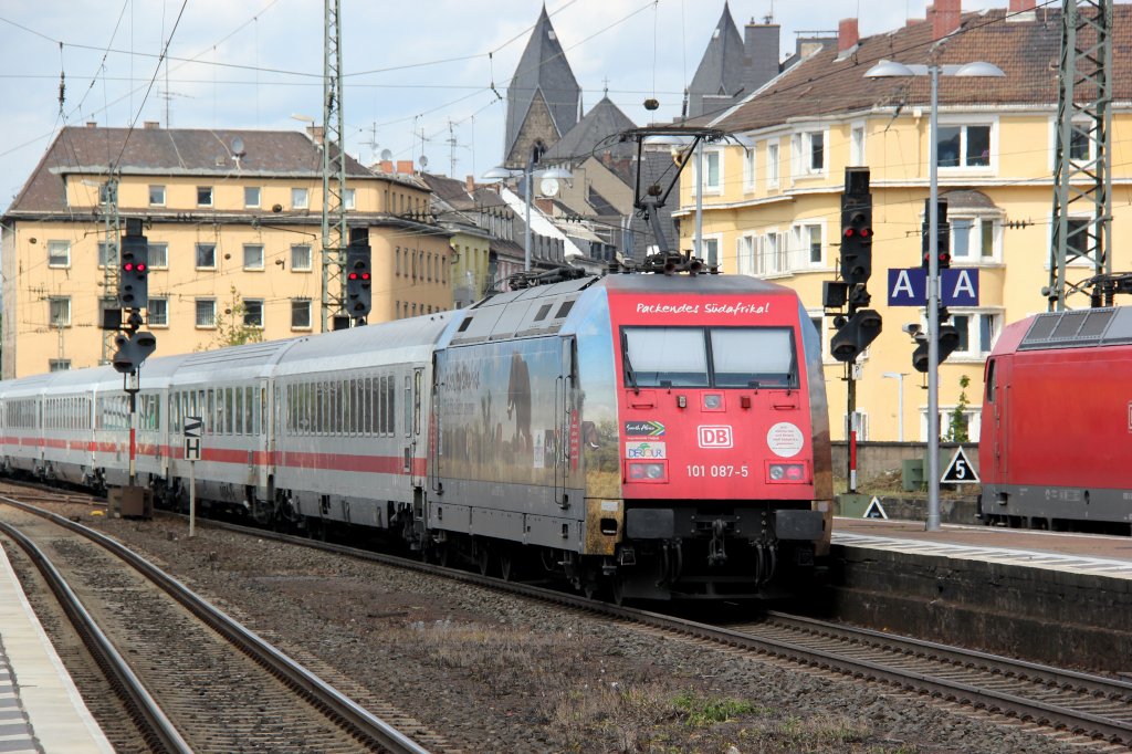 101 087-5 in Koblenz Ltzel am 18.07.2012
