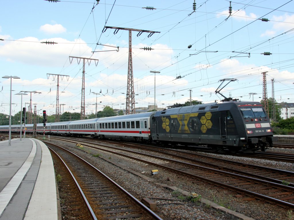 101 141-0 in Essen Hbf am 22.07.2012