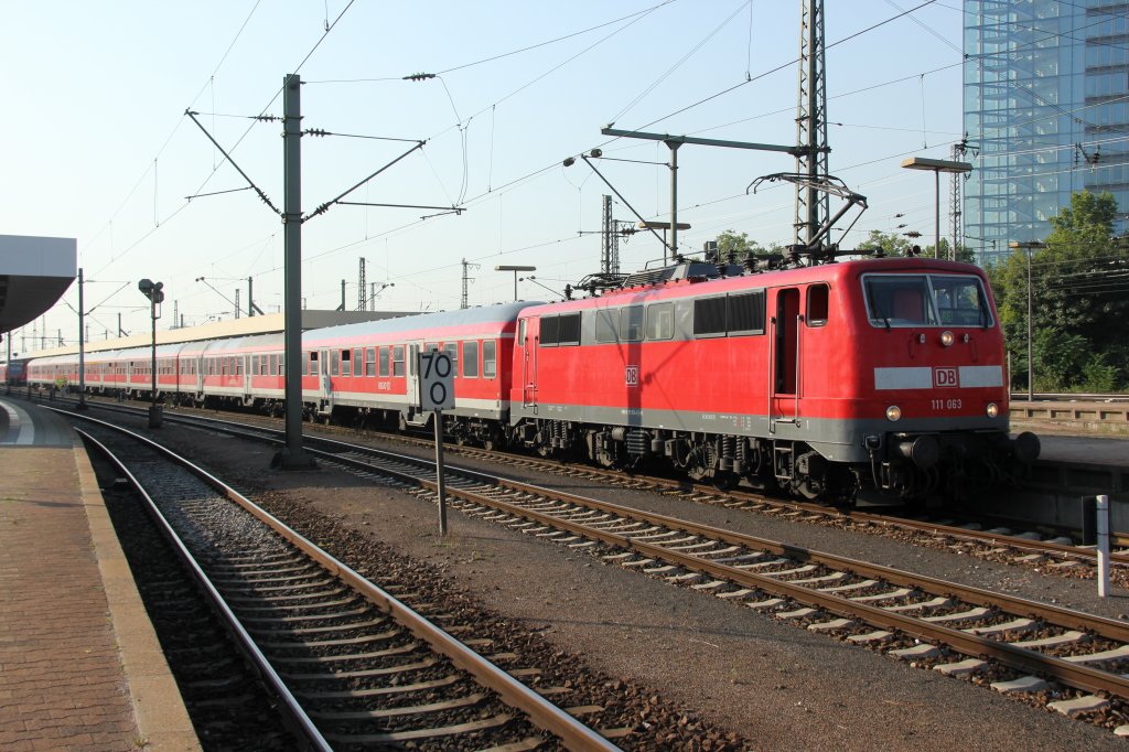 111 063 in Mannheim am 25.07.2012