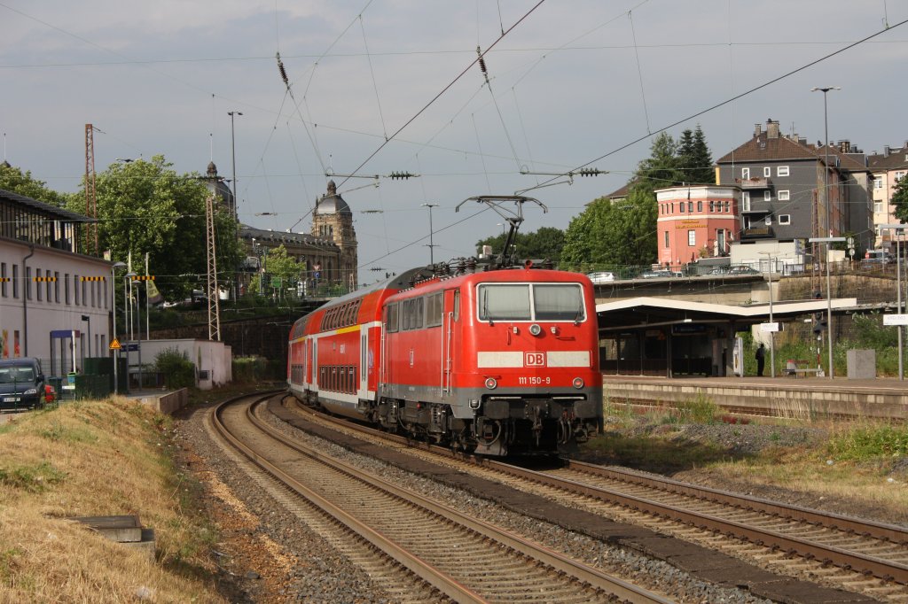 111 150-9 am 09.07.2010 in Wuppertal Steinbeck