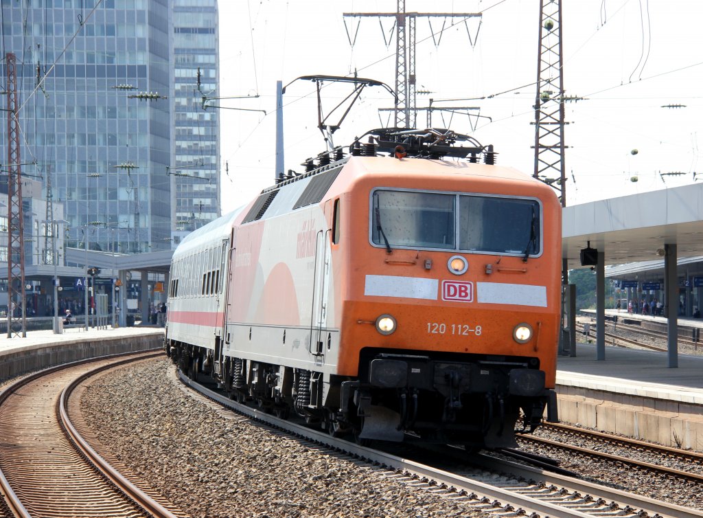 120 112-8 in Essen Hbf am 22.07.2012