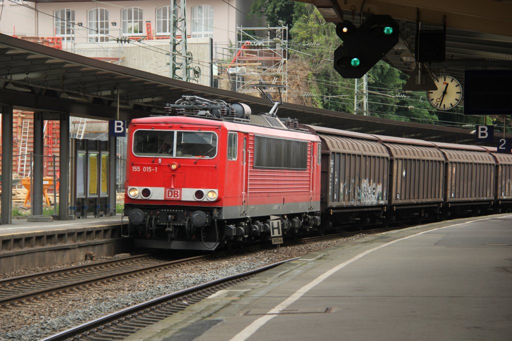 155 015-1 in Wuppertal am 29.06.2012 